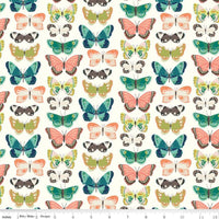 Riley Blake Fabrics - Midsummer Meadow - Flutter Cream