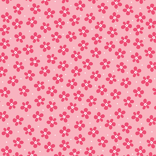 Benartex - At Home - Sweet Flower Pink