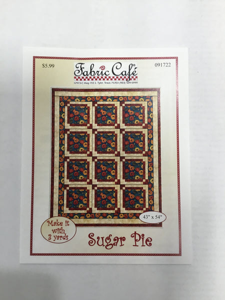 Fabric Cafe - Quilt Pattern - Sugar Pie
