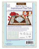 Quilt As You Go Dog Days Mug Mats