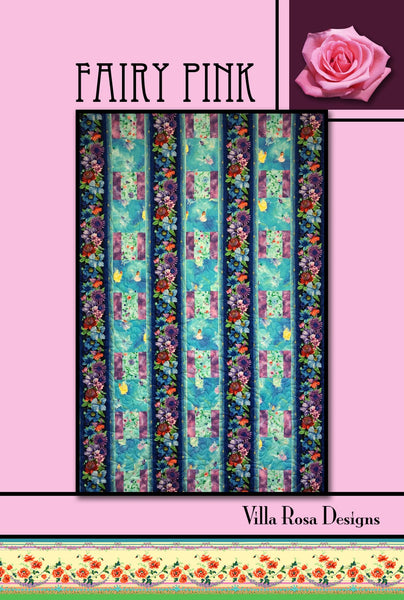 Villa Rosa Designs - Quilt Pattern - Fairy Pink