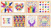 Panel - Blank Quilting - Better Together Blocks