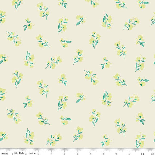 Riley Blake Fabrics - Midsummer Meadow - Blossom Cream