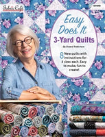 Fabric Cafe - Quilt Pattern - Easy Does It 3 Yard Quilts Book