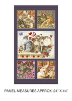 Benartex - Cats N Quilts - Panel Multi