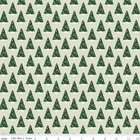 Riley Blake Fabrics - Christmas Traditions - Trees Mint