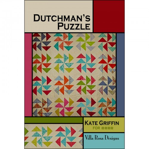 Villa Rosa Designs - Quilt Pattern - Dutchman’s Puzzle
