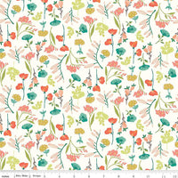 Riley Blake Fabrics - Midsummer Meadow - Main Cream