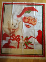 Panel - Santa & Teddy