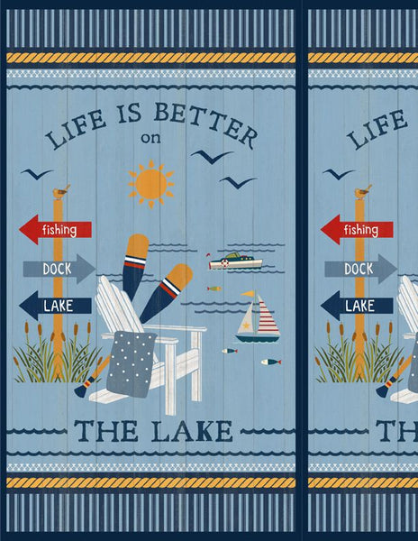 Wilmington Prints - Lake Life - Panel