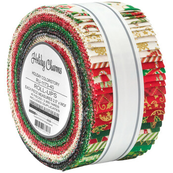 Holiday Charms Holiday Colorstory 40 Pc Jelly Roll (2 1/2” Strips)