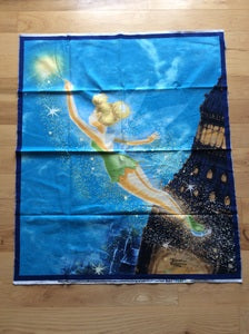 Panel - Flannel - Tinkerbell & Peter Pan Fly to Neverland