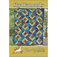 Villa Rosa Designs - Quilt Pattern - Sky Diamonds