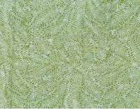 Wilmington Prints - Batik - Packed Ferns Lt. Green