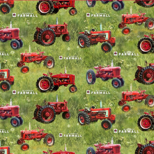 Print Concepts - Farmhouse Sweet Farmhouse - Tossed Tractors
