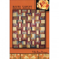 Villa Rosa Designs - Quilt Pattern - Royal Sunset