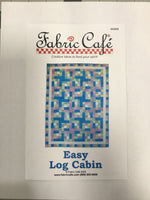 Fabric Cafe - Quilt Pattern - Easy Log Cabin Quilt