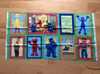 Panel - Sesame Street Character Blocks