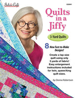 Fabric Cafe - Quilt Pattern - Quilts in a Jiffy 3-Yard Quilts Book