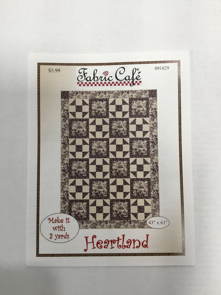Fabric Cafe - Quilt Pattern - Heartland
