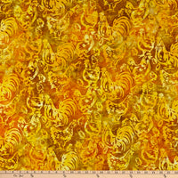 Robert Kaufman Fabrics - Farm Country - Roosters Gold