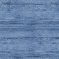 Benartex - Washed Wood - Marine Blue