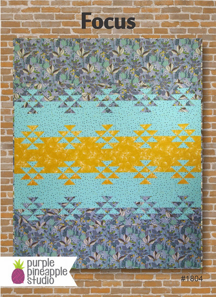 Purple Pineapple Studio - Quilt Pattern - Focus