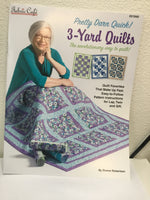 Fabric Cafe - Quilt Pattern - Pretty Darn Quick! 3-Yard Quilts Book