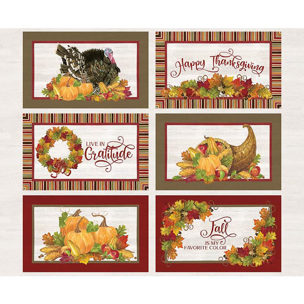 Riley Blake Designs - Monthly Placemats - Fall Panel