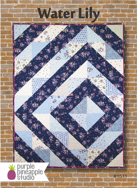 Purple Pineapple Studio - Quilt Pattern - Water Lily