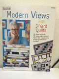 Fabric Cafe - Quilt Pattern - Modern Views with 3-Yard Quilts Book