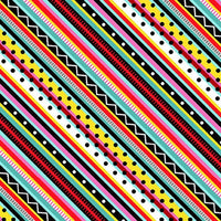 Studio “e” Fabrics - Roamin’ Holiday - Diagonal Stripe Multi