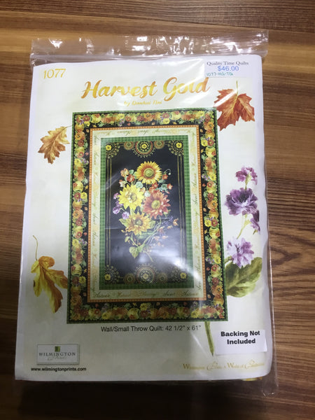 Harvest Gold Wall/Small Throw Quilt Kit