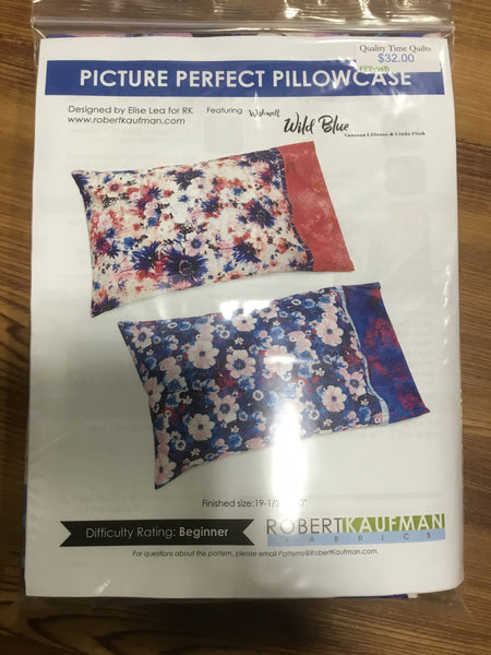 Picture Perfect Pillowcase - Wishwell Wild Blue Kit